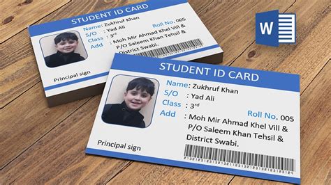 student id card making